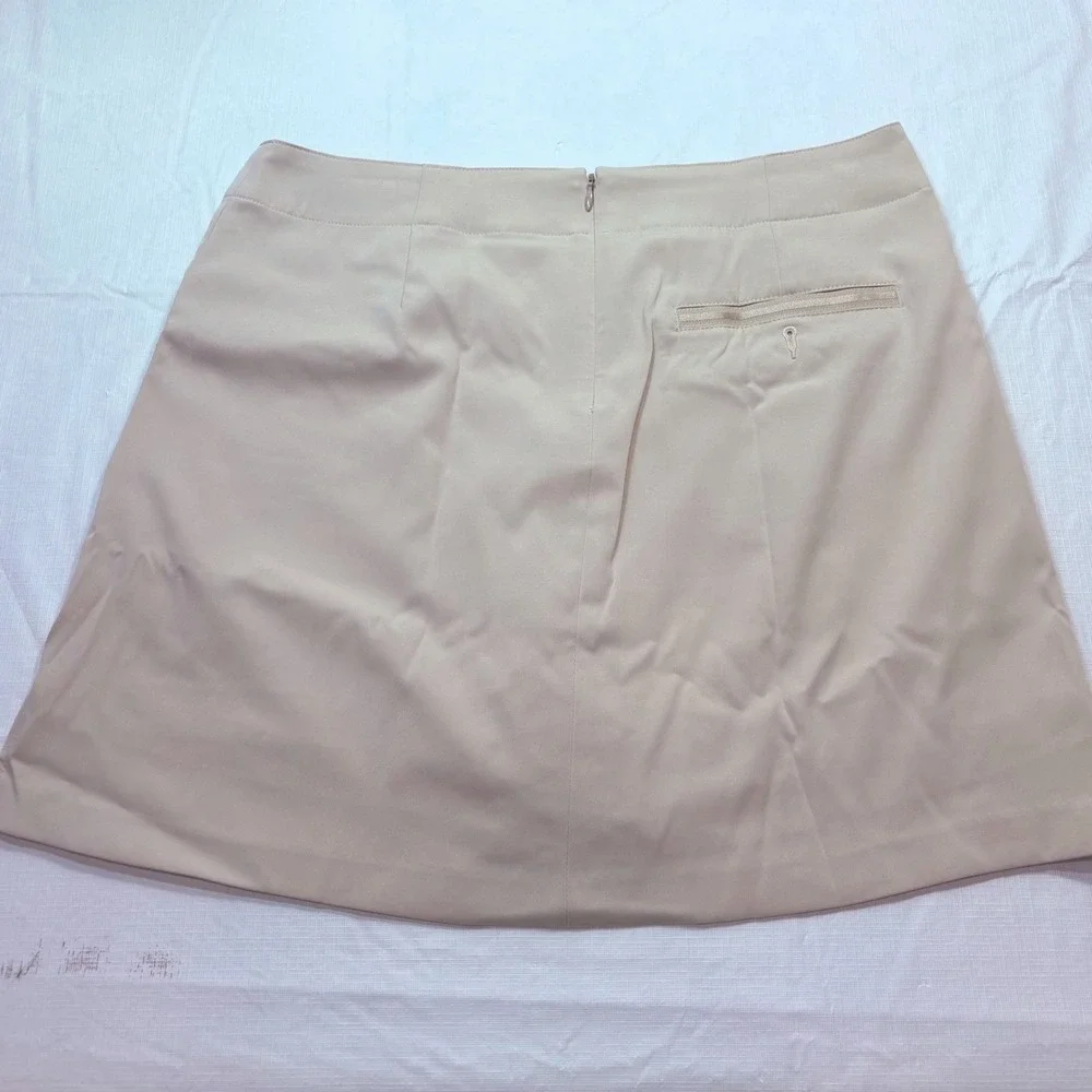 Lady Hagen Essentials Womens Golf Skort Size‎ 6 Khaki Tan Performance Activewear